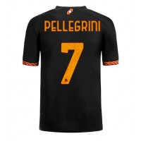 Camiseta AS Roma Lorenzo Pellegrini #7 Tercera Equipación Replica 2023-24 mangas cortas